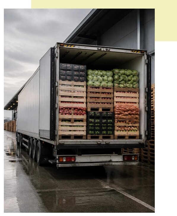 Перевозка плодоовощной продукции в Шахты по цене от 5427 р. | Агросервис-Шхт