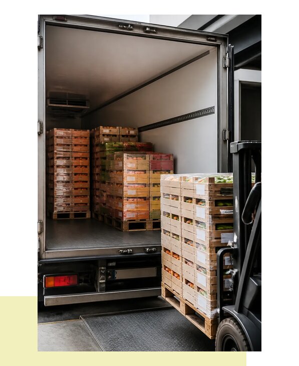 Перевозка сельхозпродукции на паллетах с доставкой в Шахты